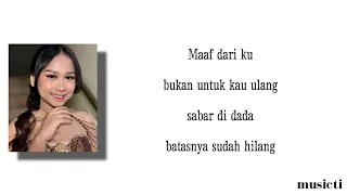 april da7 mata hati x mana ku percaya lirik lagu 