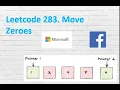 Leetcode 283 Move Zeroes