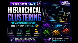Hierarchical Clustering in Python Complete AI Job Market 2026 Project End-to-End Implementation