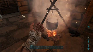 Episode 95 How to Use a Cooking Pot and Make Lazarus Chowder - Ark Ragnarok Survival Guide