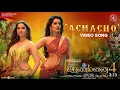 Lagu Achacho - Video Song | Aranmanai 4 | Sundar.C | Tamannaah | Raashii Khanna | Hiphop Tamizha