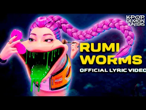 Video Thumbnail: Rumi Become: WORM HYBRID | VS GREEN APPLE CURE | CITY & VILLAIN PUNISHMENT (Official Lyric Video)