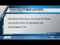 Gaston County manufacturer to shut down leaving nearly 300 jobless