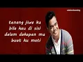 Akhiri Penantianku - Aliff Satar (lirik)