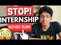 INTERNSHIP SCAMS IN INDIA Stay Aware From Them