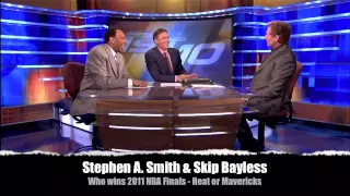 Skip Bayless Stephen A Smith - Who wins 2011 NBA Finals
