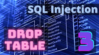SQL Injection 3 - Drop database or Drop Table attack Hacking