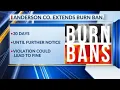 Anderson County extends burn ban for an additional 30 days