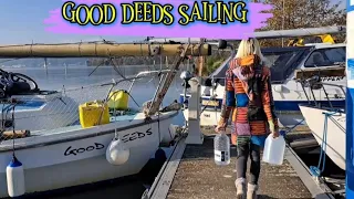 Dodging HUGE driftwood we find another FREE mooring and visit Mystical Viviers. S2 Ep.23