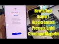 Samsung Galaxy Ultra How to Test Sensors Magnetic