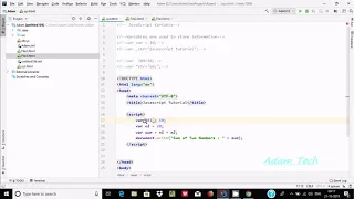 JavaScript Variable Declare Assign a Value with Example