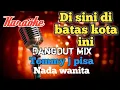 Download Lagu Disini di batas kota ini Karaoke Dangdut mix nada wanita