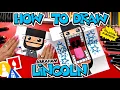 How To Draw Abraham Lincoln Folding Surprise