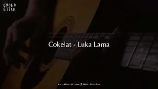 chord gitar cokelat luka lama