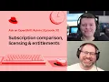 Ask an OpenShift Admin Ep 30 Subscription comparison licensing entitlements