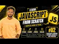 Execution of JavaScript Keywords Identifiers Data Types in Telugu JS Course