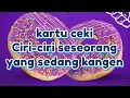 Lagu Kartu ceki🍒 seseorang yang sedang kangen denganmu