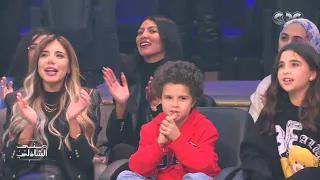 وبشوقك  عيش بشوقك   تامر حسني مع منى الشاذلي دندنها