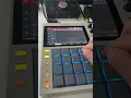 Lagu Making a beat on the MPC one retro