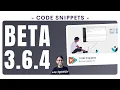Code Snippets Beta 3 6 4 - Improvements and New Features
