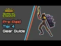 World of Warcraft Burning Crusade Classic - Protection Paladin Pre-Raid Tier 4 Phase 1 Gear Guide
