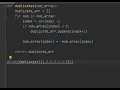 Python - Find All Duplicates In An Array LeetCode 442