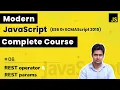 Rest Operator Rest params in Javascript ES6 in English - 6