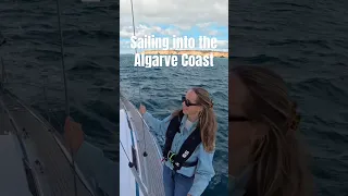Finally DONE with the Atlantic swell😮‍💨 #sailing #sailinglife #boatlife