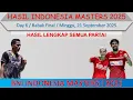 Chico Wins Indonesia Masters 1 2025 │ Indonesia Masters 2025 Final Results Today │ Day 6 │
