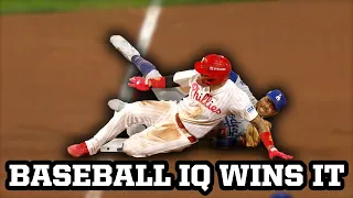 Phillies score twice in 9th but Dodgers survive with incredible defensive plays a breakdown