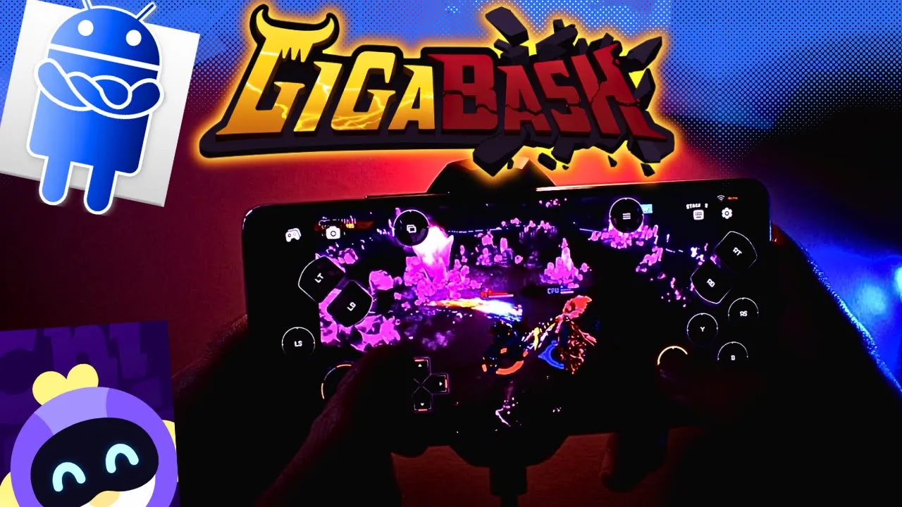Gigabash Mobile Android Gameplay - Android Cloud Gaming - Chikii