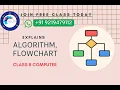 Algorithm and Flowchart Class 8 Computer Easy Explanation for ICSE CBSE State Board