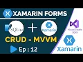 SQLite CRUD Operation in Xamarin Forms NET MAUI VM - Ep 12