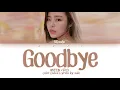 Goodbye (헤어지자) (Prod. Jung Key(정키)) - Wheein (휘인) [HAN/ROM/ENG COLOR CODED LYRICS]