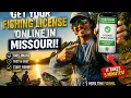 How to get a fishing license online in Missouri