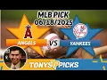 LA Angels vs New York Yankees Pick 25 MLB Pick Prediction