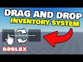 How to make a DRAG AND DROP INVENTORY SYSTEM in ROBLOX STUDIO