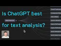 Best AI Text Analysis Tools in 2025 Review of ChatGPT InfraNodus Voyant Tools NotebookLM