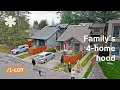4 generations 4 homes 1 lot Vancouver family builds own private neighborhood