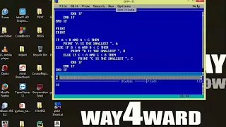 QBASIC TUTORIAL 2017 13