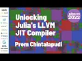 Download Lagu Unlocking Julia's LLVM JIT Compiler | Prem Chintalapudi | JuliaCon 2022