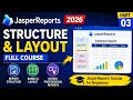 JasperReports Tutorial for Beginners 2026 JasperReports Structure and Layout Full Course