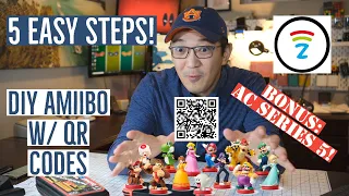 EASIEST WAY to Create Amiibo with an iPhone and QR Codes UPDATED NOV 2021