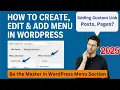 How to Create Menu in WordPress Add Edit Menu Like a Pro Step-by-Step Tutorial 2025