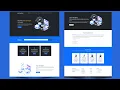 Complete Responsive Landing Page Website Design Using Bootstrap 5 HTML CSS and Javascript