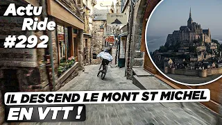 VTT dans le Mont Saint Michel ! Oriane Bertonne championne d'Europe ! Double frontflip mongolfière !