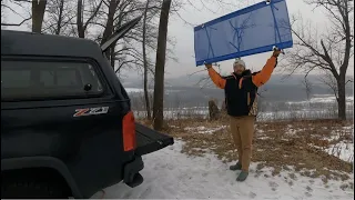The Best Cot for Truck Camping and a beautiful state park solo overnight