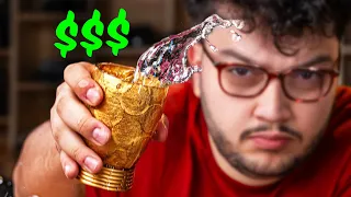 جربت اغلى مياه بالعالم  ٤ مليون دولار    دندنها