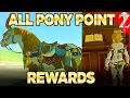 All Pony Points Rewards in Tears of the Kingdom