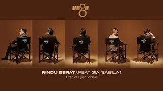 ungu rindu berat feat gia sabila official lyric video